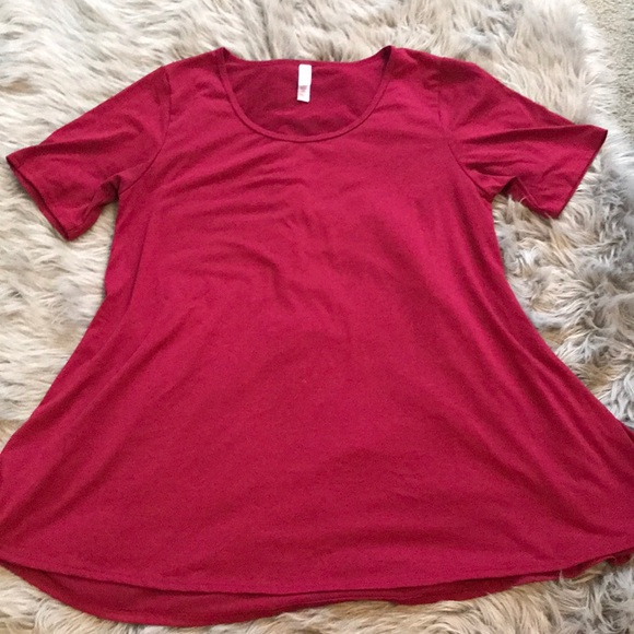 LuLaRoe Tops - Lularoe burgundy too LuLaRoe Tops - Lularoe burgundy too